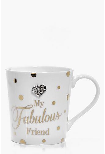 Mad Dots Fabulous Friend Mug