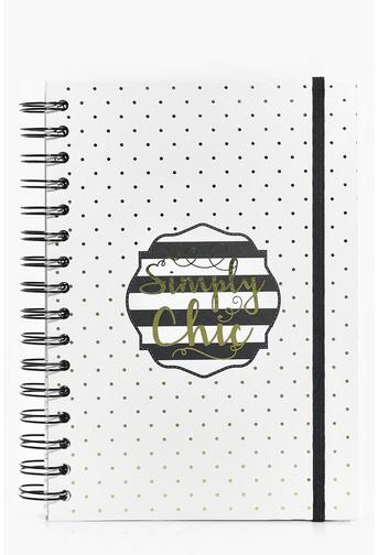 Simply Chic A5 Spiral Note Pad