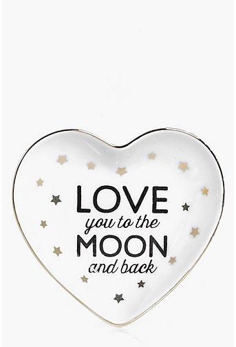 To The Moon And Back Trinket Dish