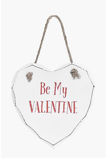 Be My Valentine Wood Plaque