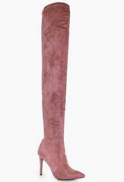 Darcey Thigh High Pointed Boot