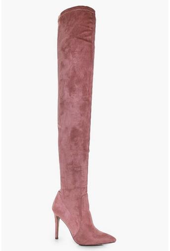 Darcey Thigh High Pointed Boot