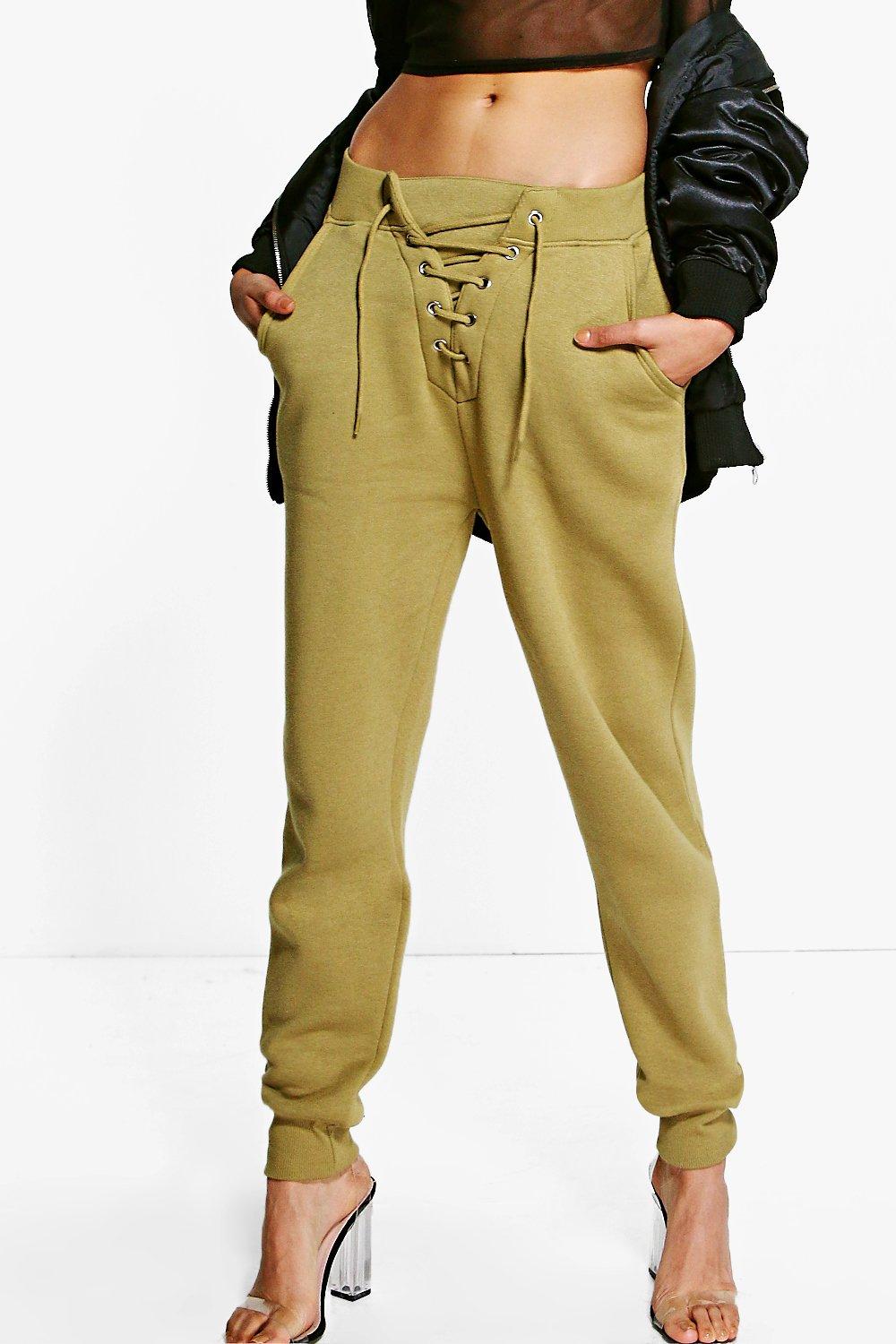 cargo high rib jogger