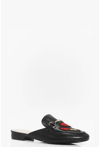 Mollie Patch Up Mule Loafer