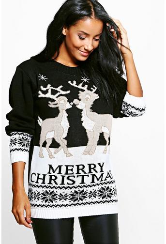 Skye Reindeers Christmas Jumper