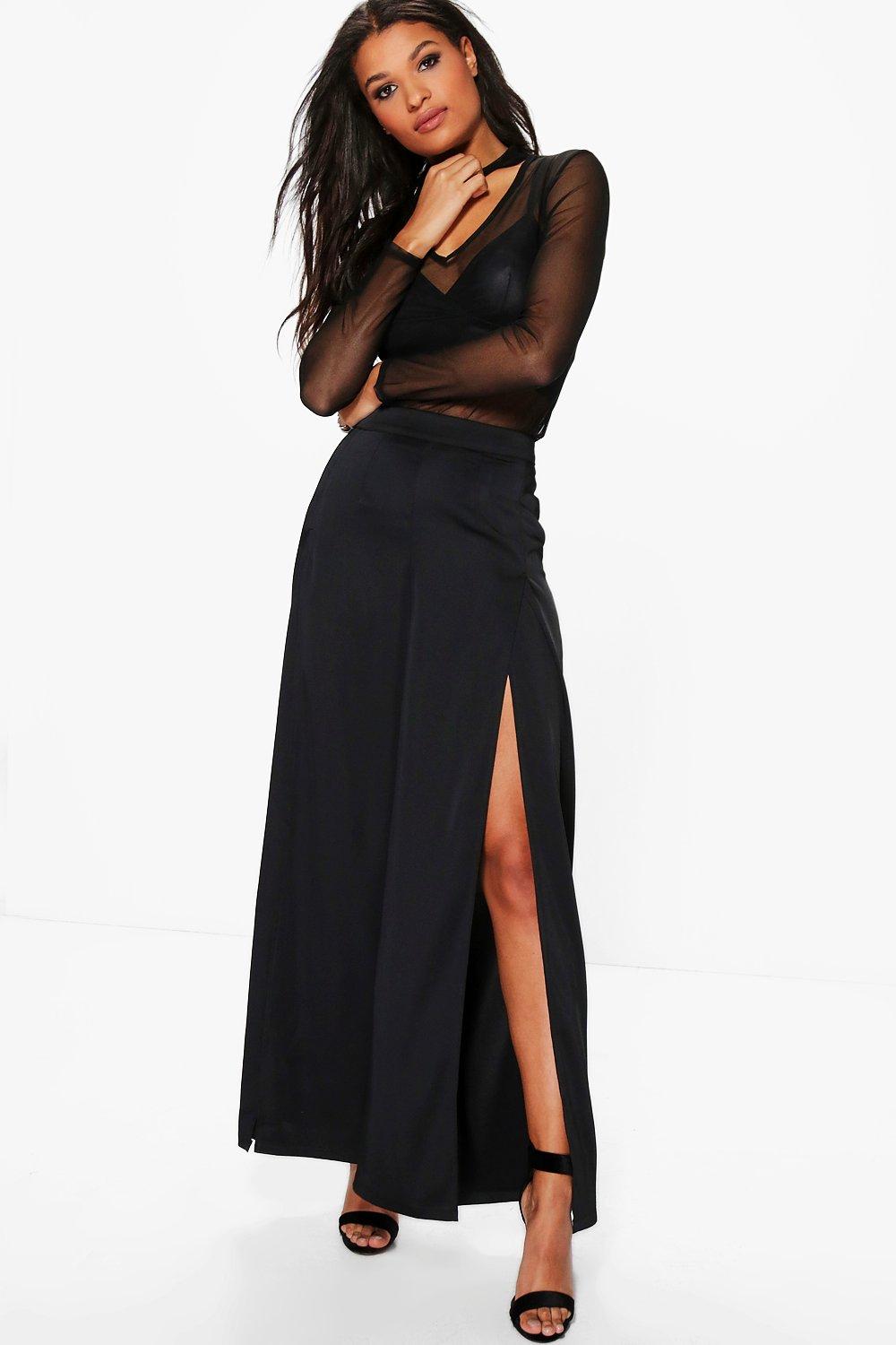 split front trousers