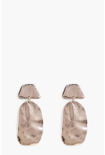 Faye Molten Effect Drop Earrings