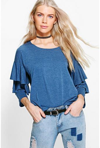 Georgia Ruffle Tiered T-Shirt