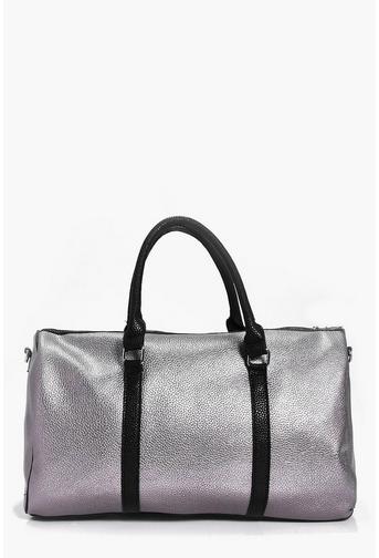 Keira Metallic Contrast Weekend Gym Bag