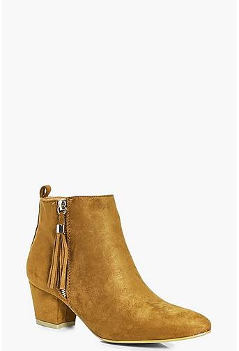 Eve Zip Side Ankle Boot