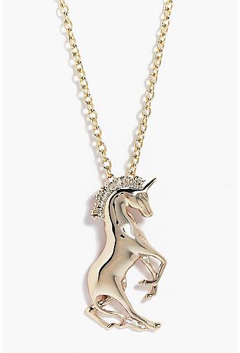 Sophia Unicorn Charm Pendant Necklace