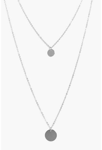 Emily Coin Pendant Layered Necklace