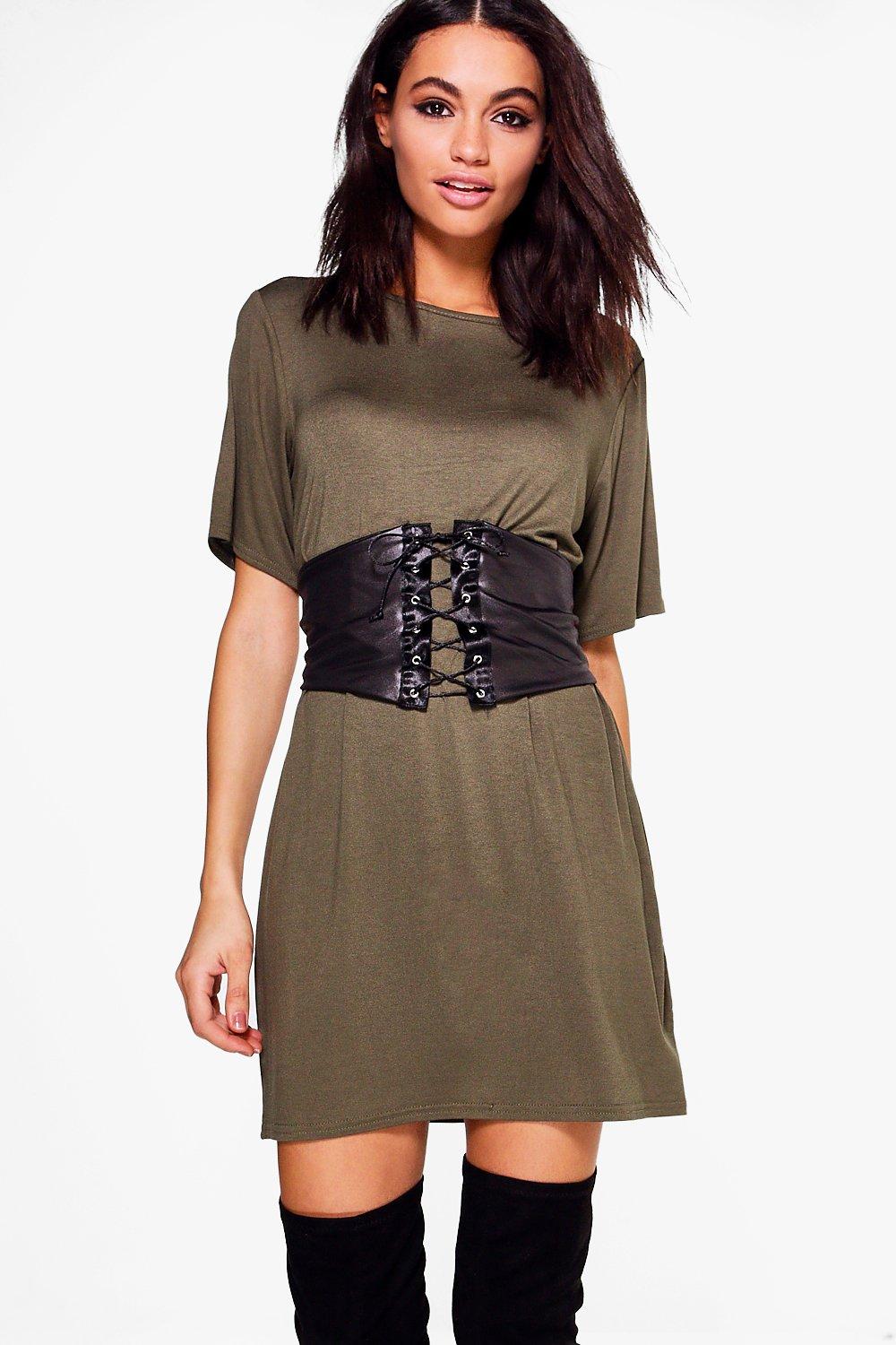 shirt dresses with corset