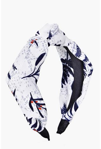 Frankie Abstract Print Knotted Headband