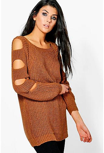 Amelia Open Arm Knitted Jumper