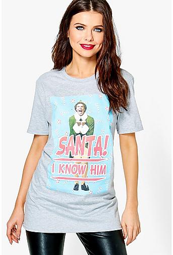 Ella Elf Santa Licence T-shirt