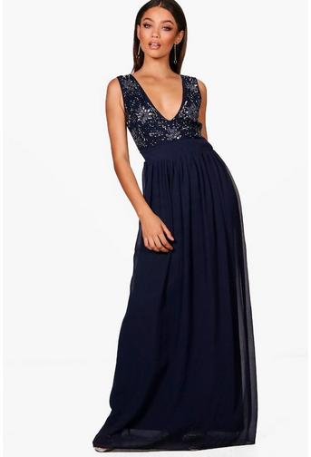 Boutique Melli Embellished Maxi Dress