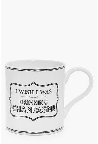 Drinking Champagne Mug