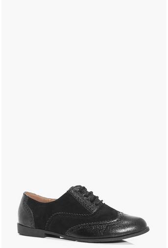Louise Mix Material Brogue