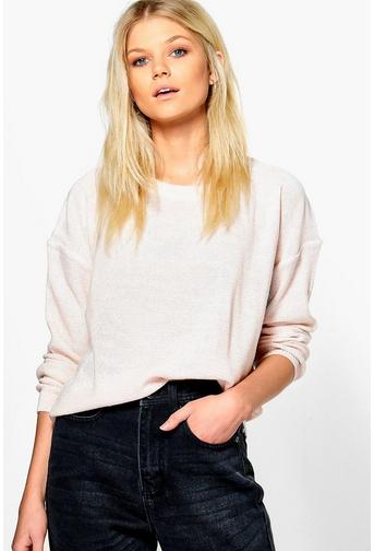 Alice Boxy Scoop Neck Jumper