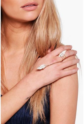 Ellie Diamante Long Bar Ring