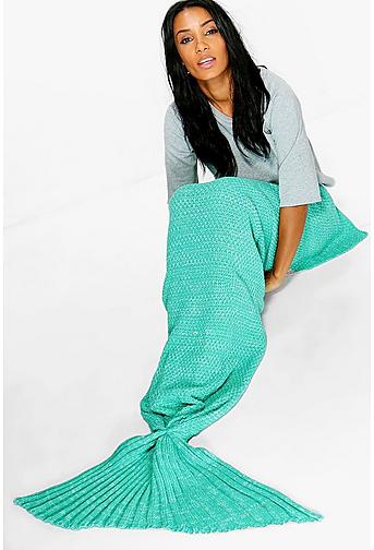 Extra Long Mermaid Tail Blanket