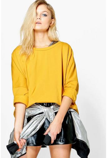 Michelle Oversized Batwing Sweatshirt