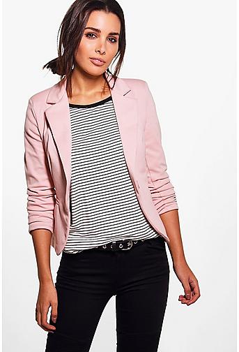 Lexi Lined Button Tailored Blazer