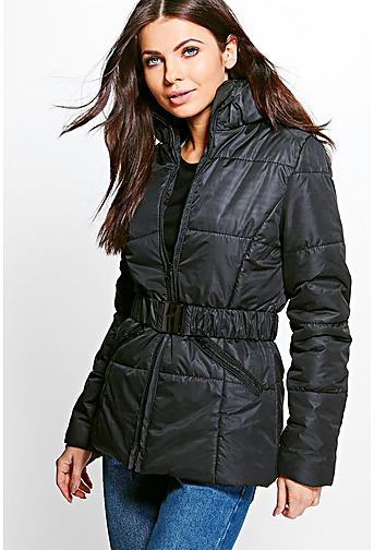 Vanessa Belted Quilted Jacket