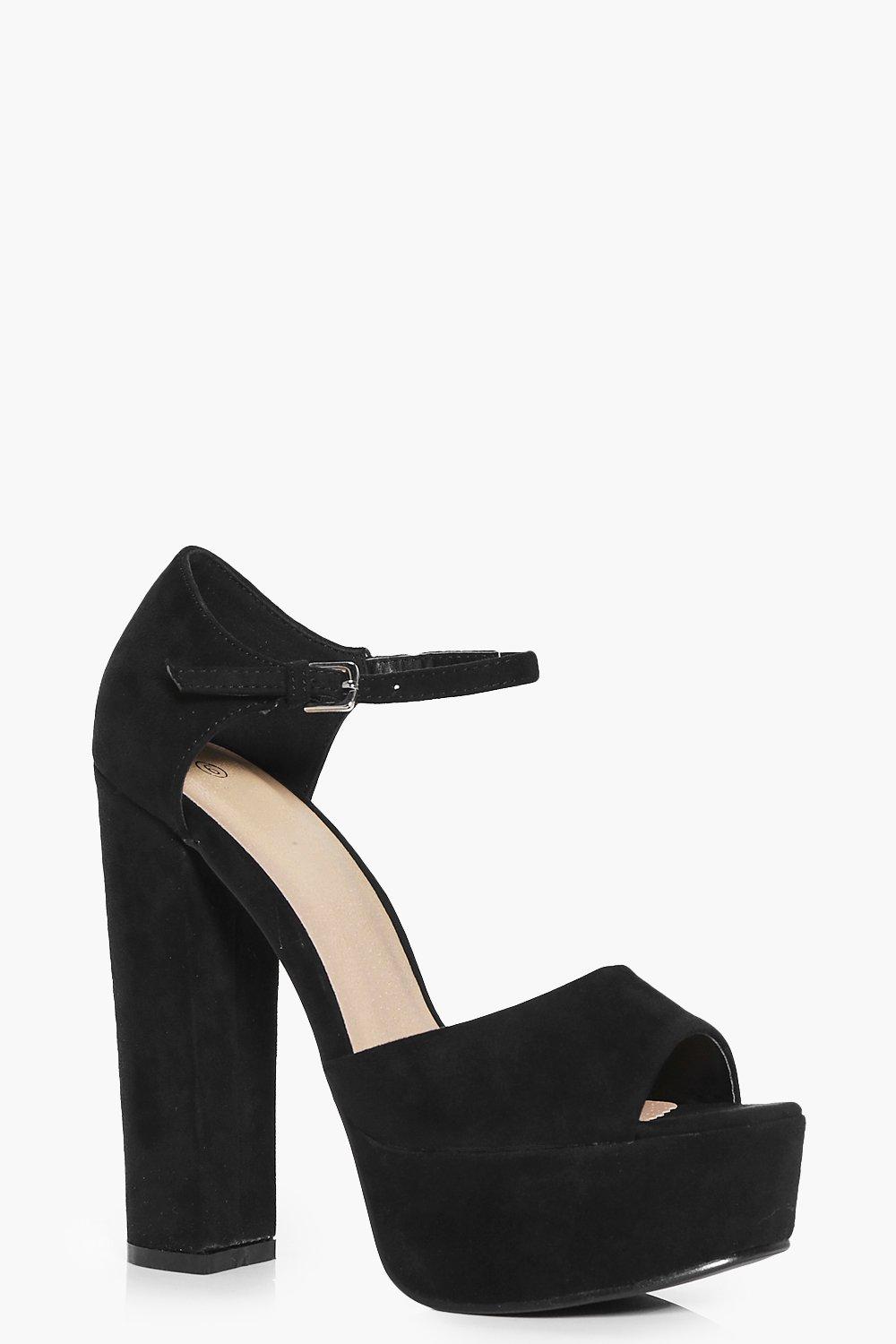 Lillie Platform Peeptoe Two Part