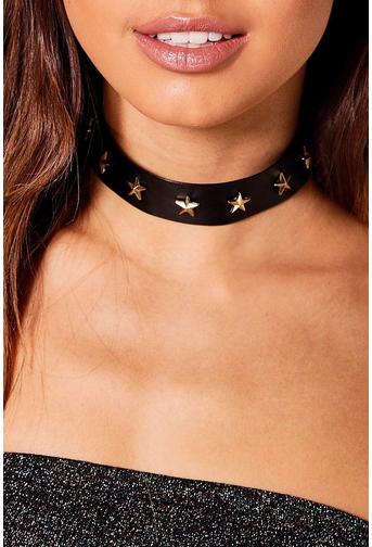 Vanessa PU Star Studded Choker