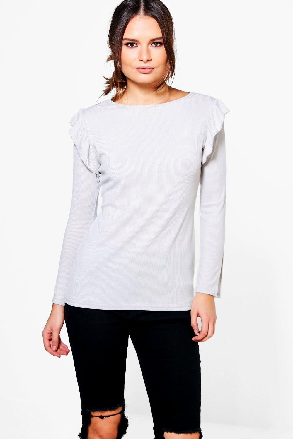 frilly sleeved tops