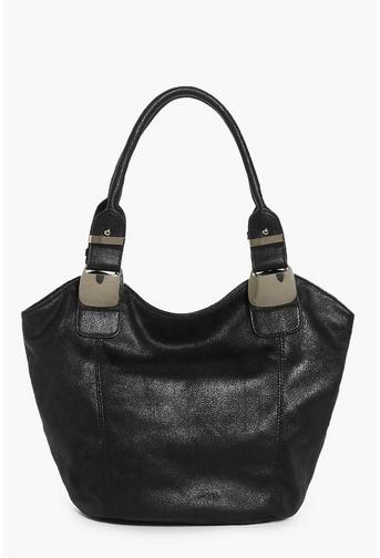 Eleanor Large Metal Strap Detail Shopper