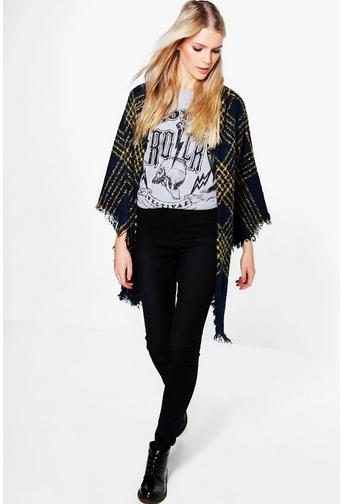 Erin Tartan Check Cape!