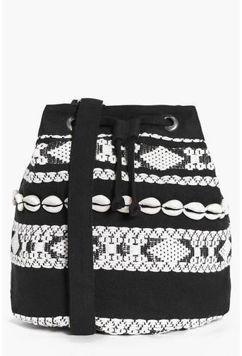 Neve Mono Aztec Shell Detail Duffle Bag