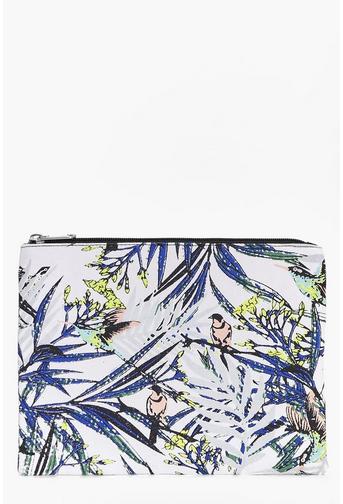 Botanical Floral Make Up Bag