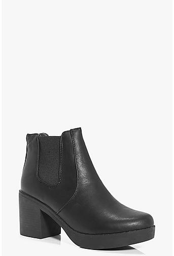 Lydia Chunky Sole Chelsea Boot