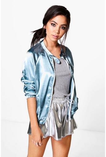 Niamh Satin Bomber