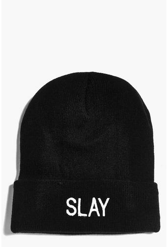 Diana Slay Slogan Beanie