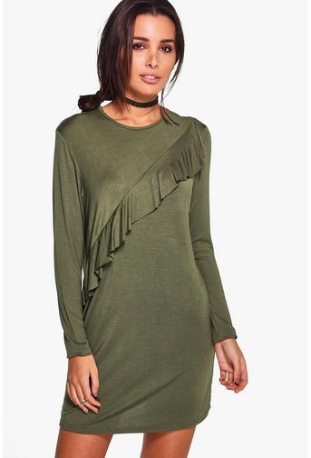 Christine Frill Long Sleeve Shift Dress