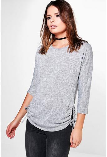 Annabelle Long Sleeve Drawstring T-Shirt