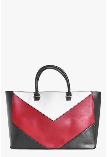 Abigail Colour Block Structured Day Bag