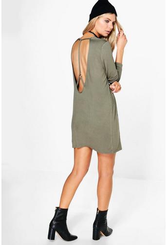 Maisie Harness Back Shift Dress