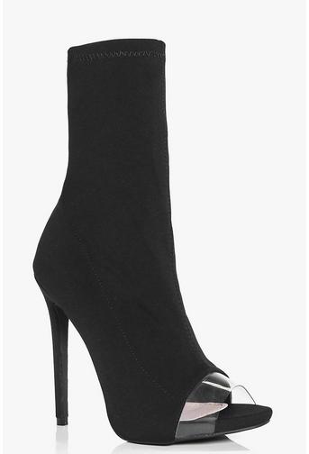 Lois Clear Insert Sock Boot