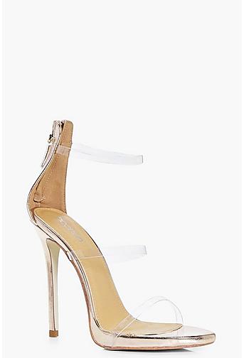 Paige Clear 3 Band Sandal