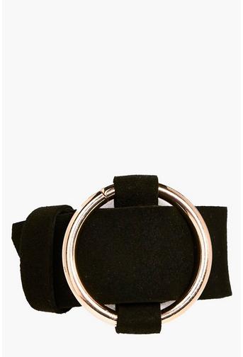 Jennifer Hoop Detail Suedette Bracelet