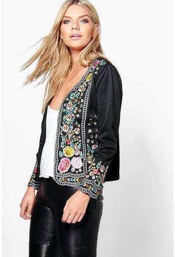 Lucy Boutique Embroidered Trophy Jacket