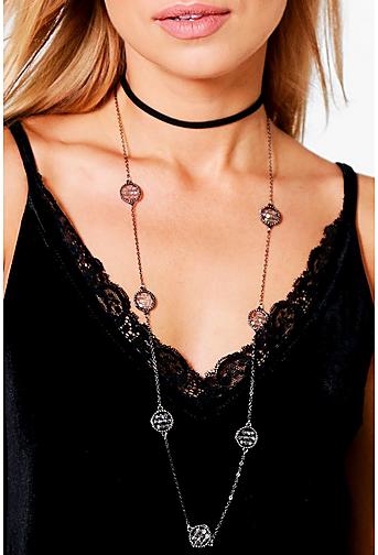 Lucia Diamante Chain and Choker Necklace