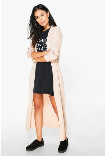 Niamh Maxi Collarless Duster