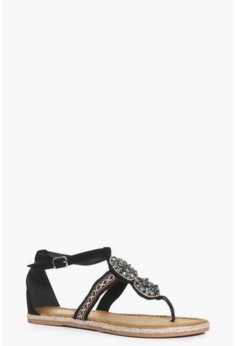 Bella Embellished Espadrille Sandal